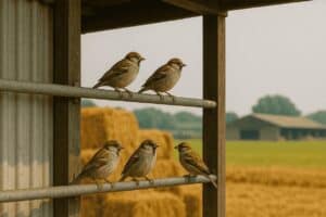 Moineaux et nuisances dans les bâtiments agricoles