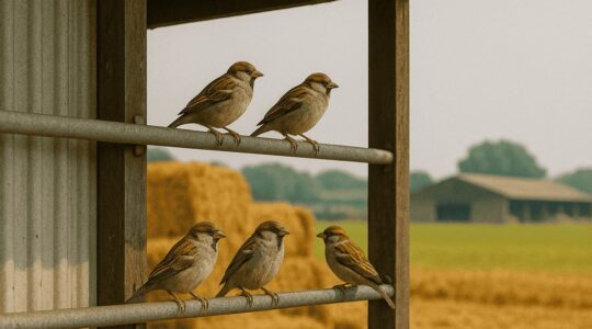 Moineaux et nuisances dans les bâtiments agricoles