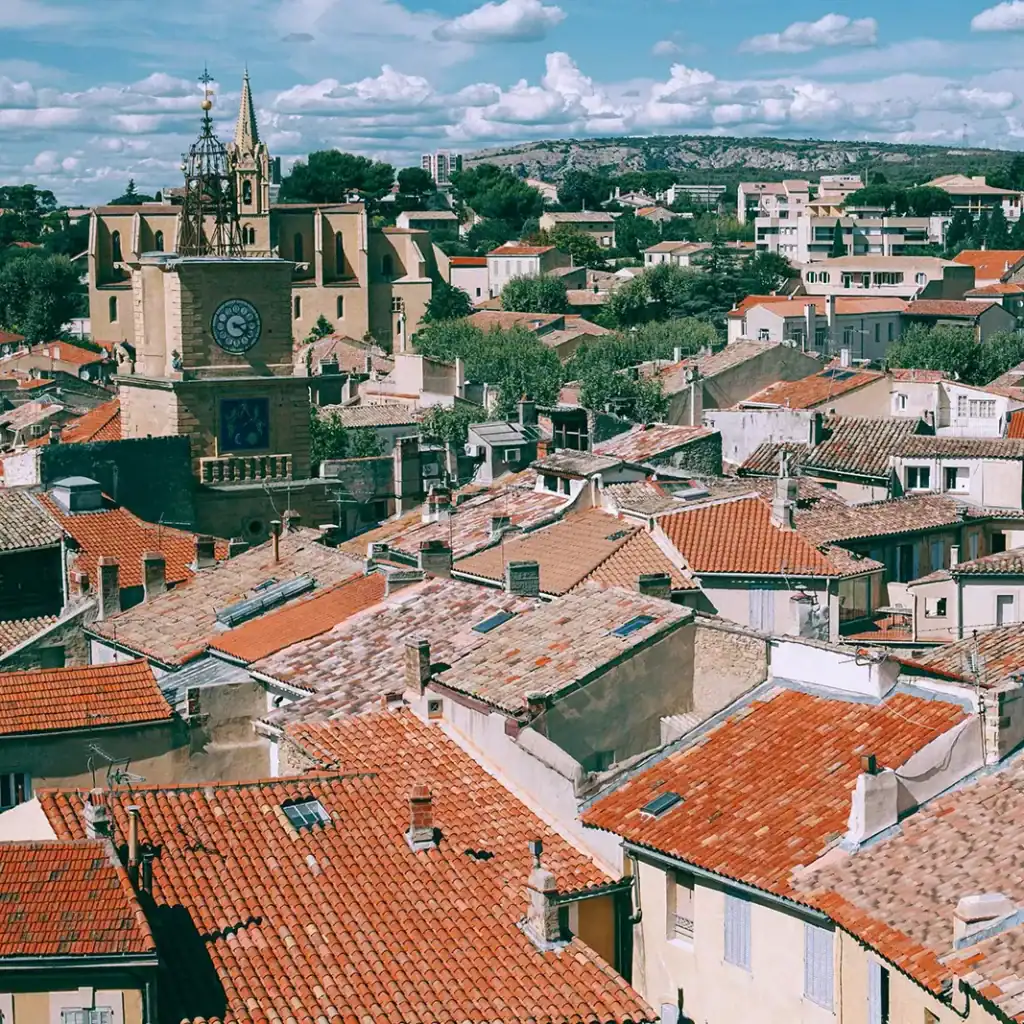 Aix-en-Provence vue de la ville