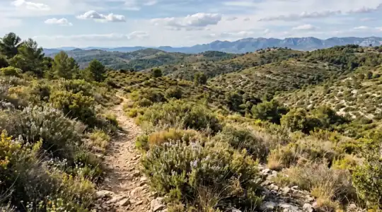 Garrigue Dans le Pays d'Aix